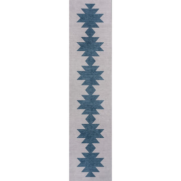 Chayton Minimalist Geometric Machine-washable Area Rug